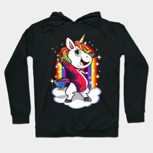 Gymnastics Gymnast Unicorn Cute Girl Mom Coach Hoodie